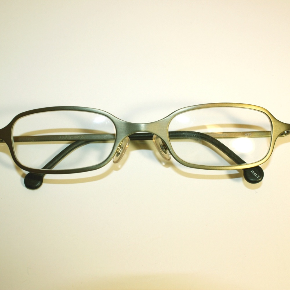 la eyeworks, metal, womens eyeglasses nwot